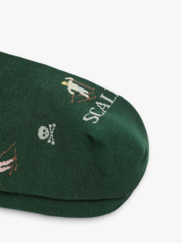 Scalpers Skarpety 'Xmas' w kolorze zielony