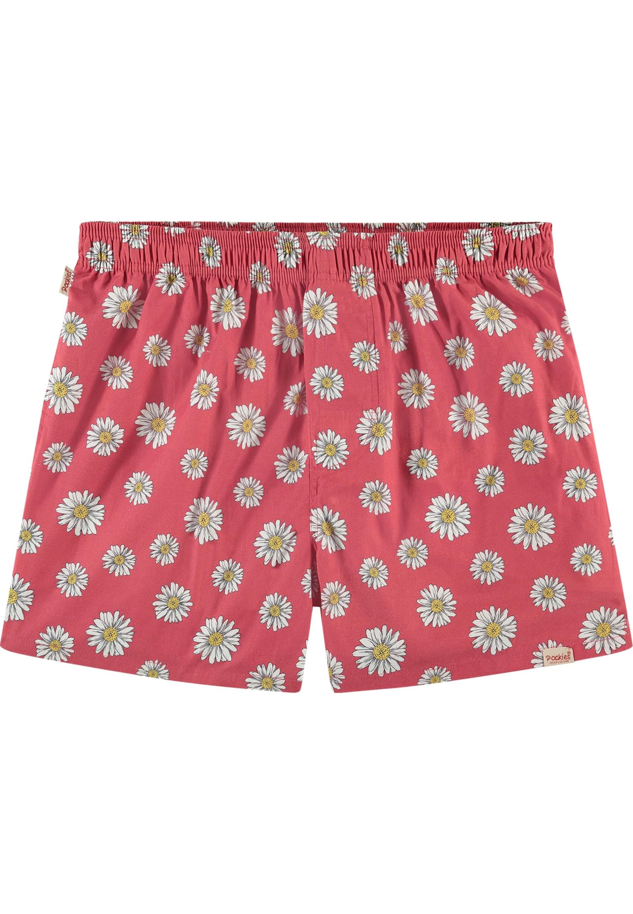 Boxers Pockies en rouge : devant