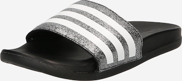 ADIDAS SPORTSWEAR Beach & Pool Shoes 'Adilette Comfort' in Black: front