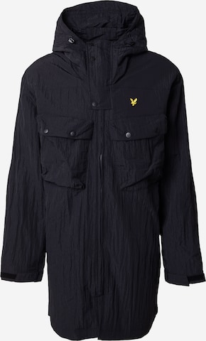 Lyle & Scott Tussenjas in Zwart: voorkant