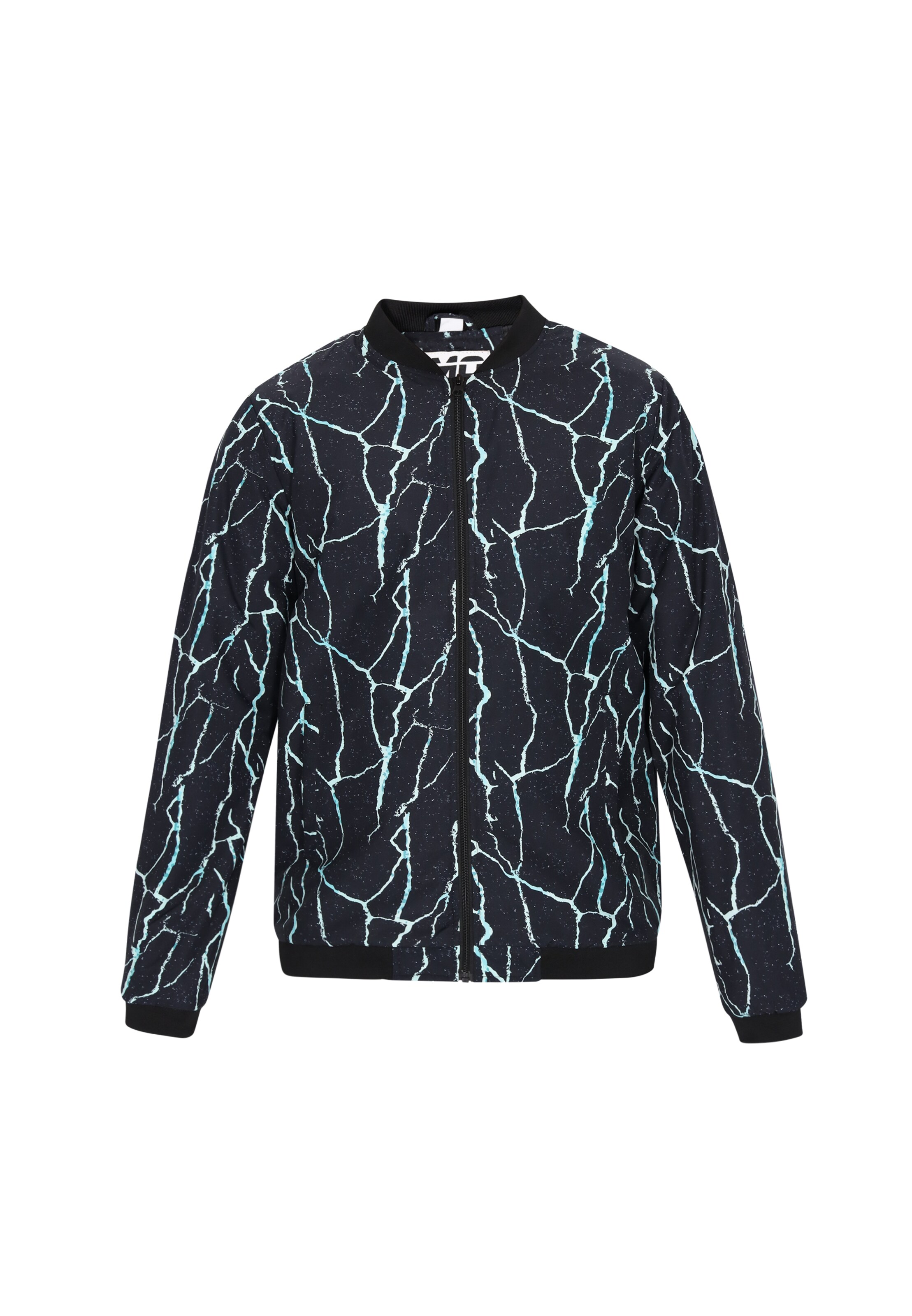 Mo ATHLSR Jacke in Schwarz: Vorderseite