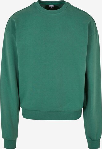 Urban Classics Sweatshirt in Green: front