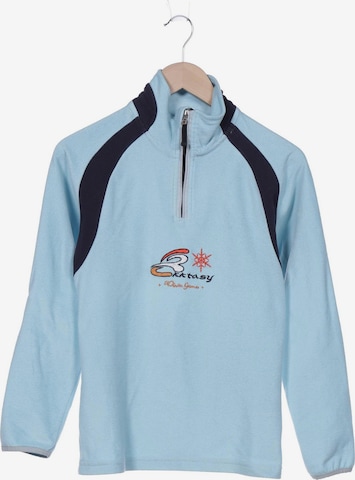 EXXTASY Sweatshirt & Zip-Up Hoodie in M in Blue: front