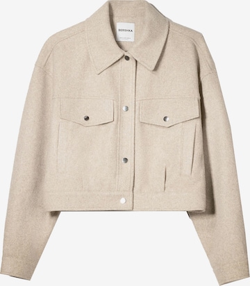Bershka Jacke in Beige: Vorderseite