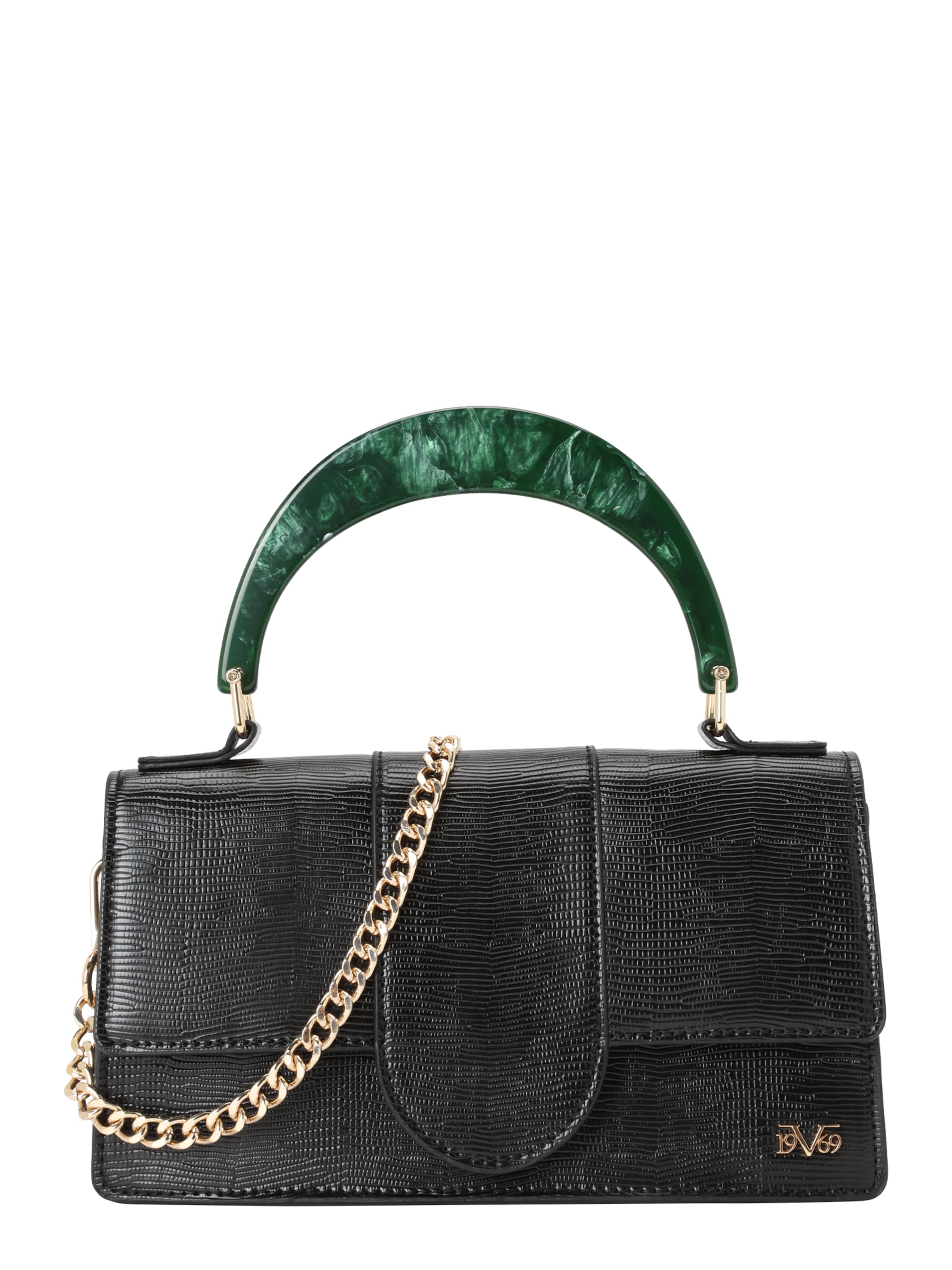 Poșete 'Chiquito' de la 19V69 ITALIA pe negru: față