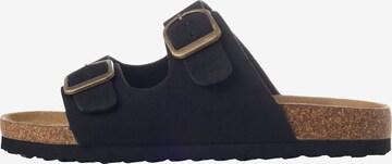 NAME IT Open shoes 'FLINT' in Black: front