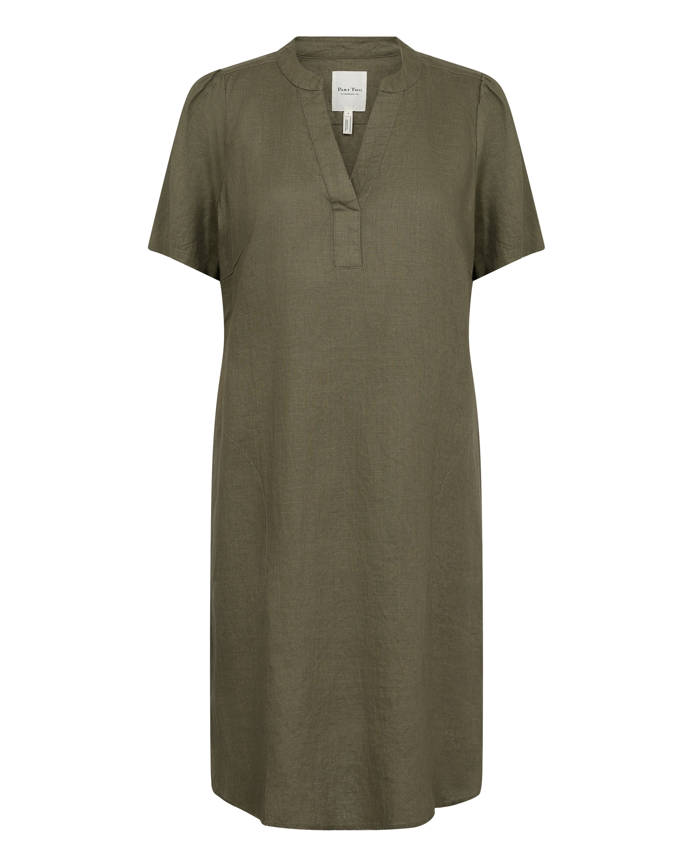 Part Two Kleid 'AminasePW' in Grün: Vorderseite