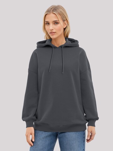 F4NT4STIC Sweatshirt 'Kanagawa Welle Golden Gai' in Black: front