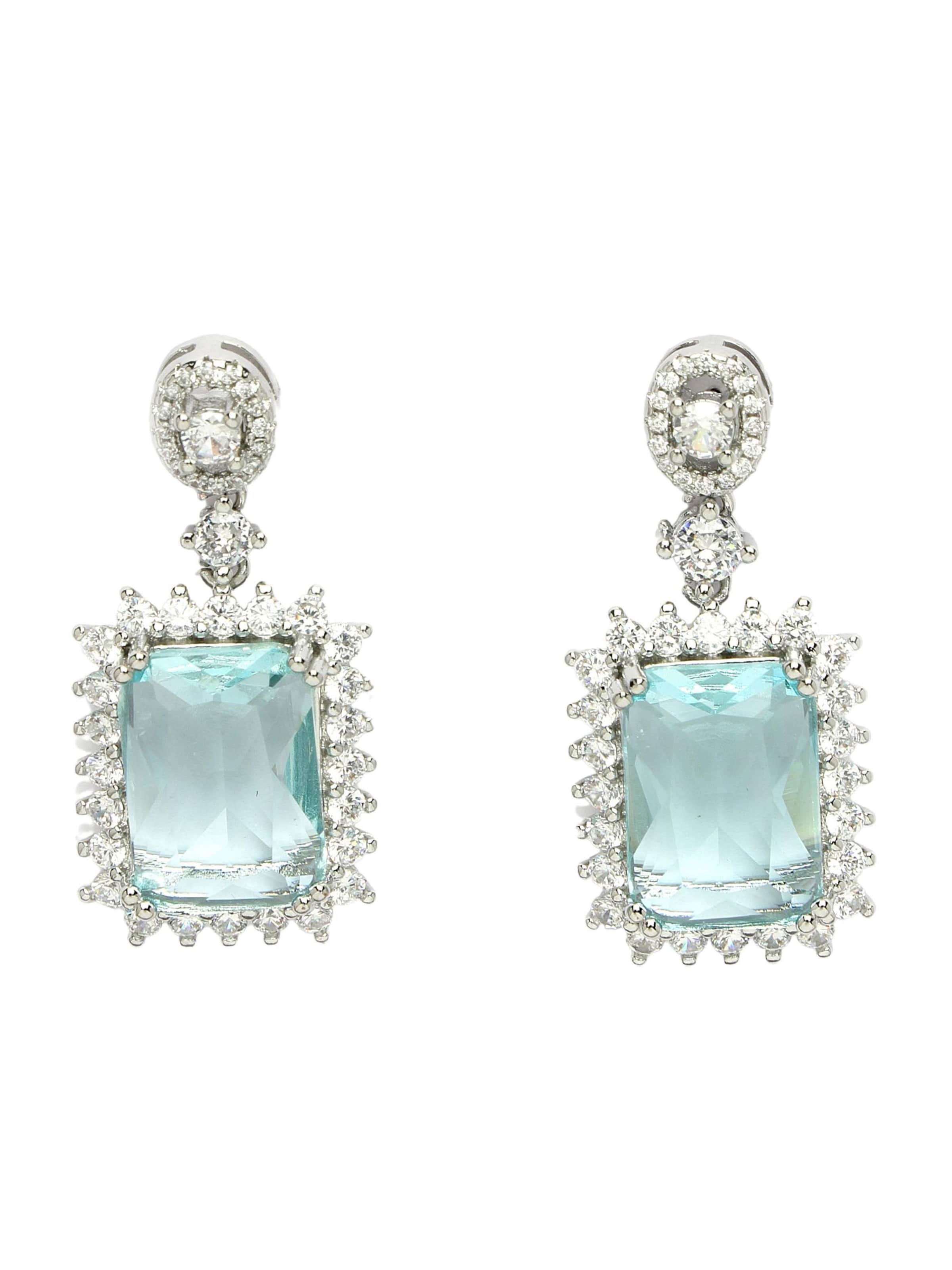 AVANT-GARDE PARIS Ohrringe 'Priscama'‌‌‌‌‌ in Blau: Vorderseite