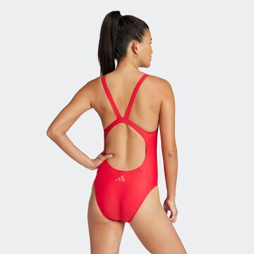 ADIDAS PERFORMANCE Μπουστάκι Αθλητικό ολόσωμο μαγιό σε κόκκινο