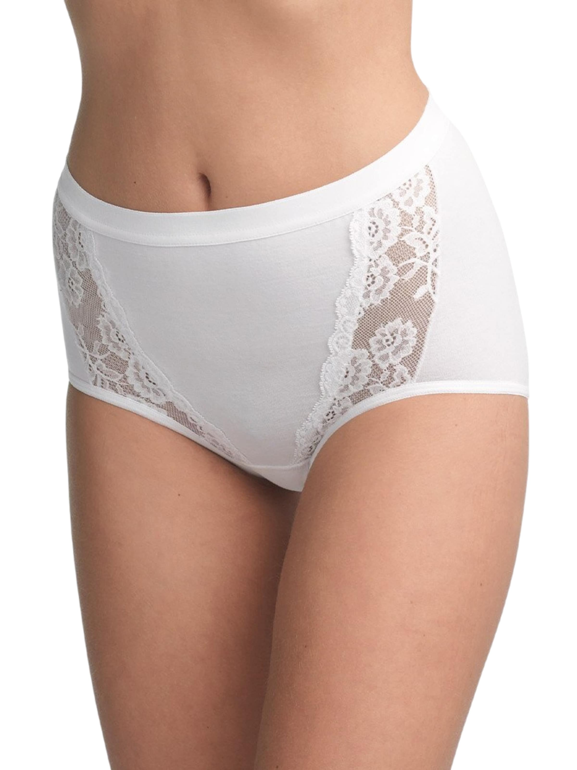 Slip Blackspade en blanc : devant