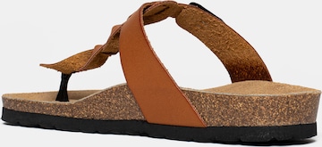 Bayton Teenslipper 'Huelva' in Bruin