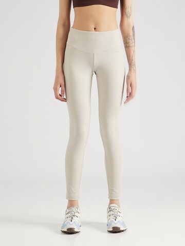 Champion Authentic Athletic Apparel - Skinny Calças de desporto em cinzento: frente