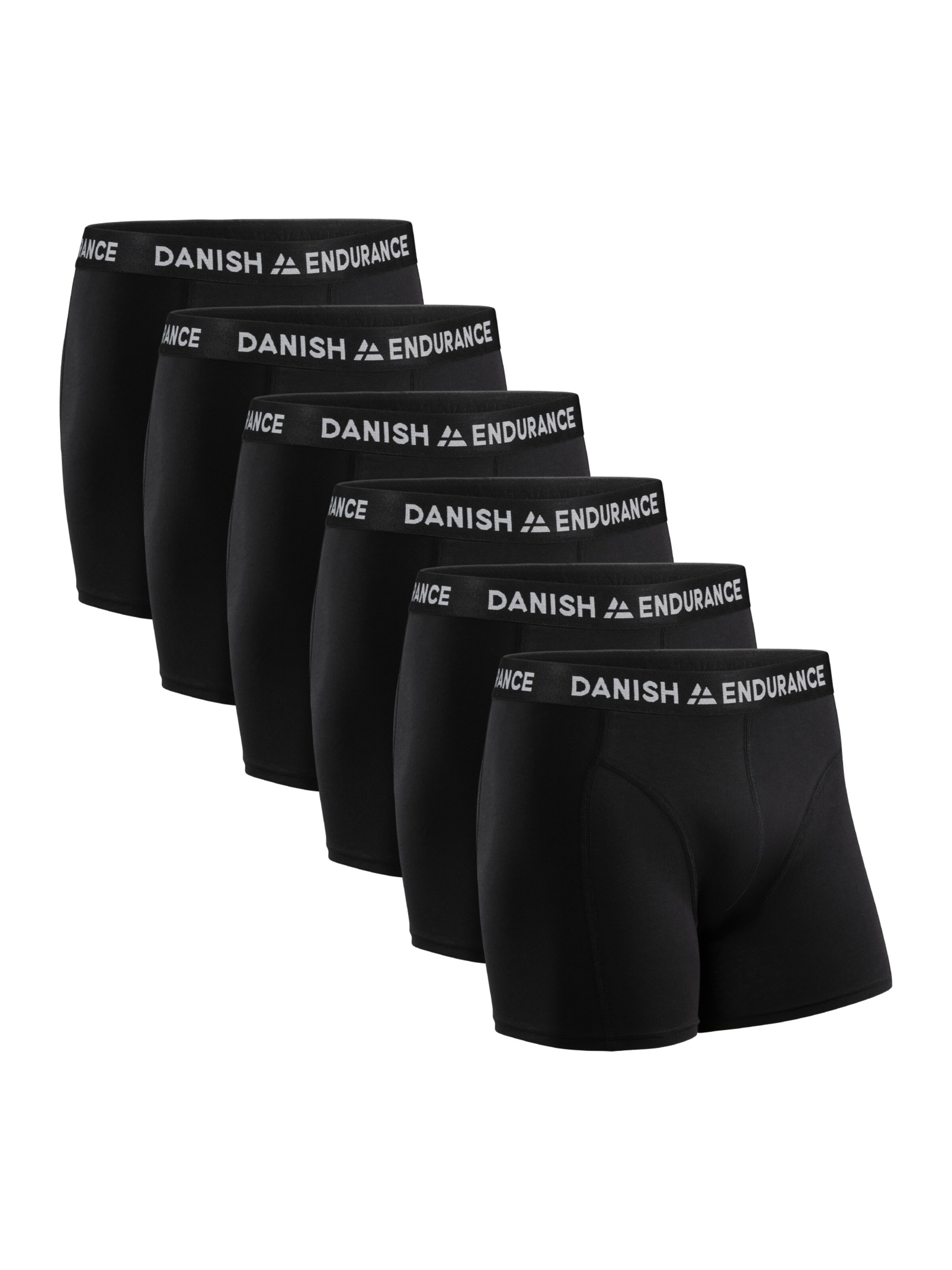 DANISH ENDURANCE Boksershorts 'Classic Trunks' i sort: forside