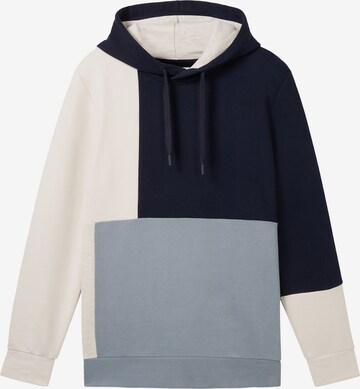 Sweat-shirt TOM TAILOR en bleu : devant