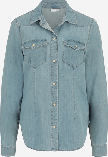 Gap Tall Chemisier en bleu denim, Vue avec produit