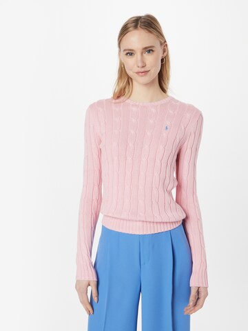 Pull-over 'Juliana' Polo Ralph Lauren en rose : devant