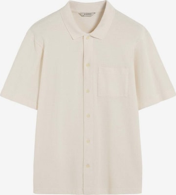 Scalpers Regular Fit Paita 'Card' värissä beige: etupuoli