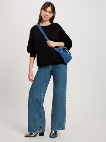 CROSS JEANS Sweatshirt '65421' in Black