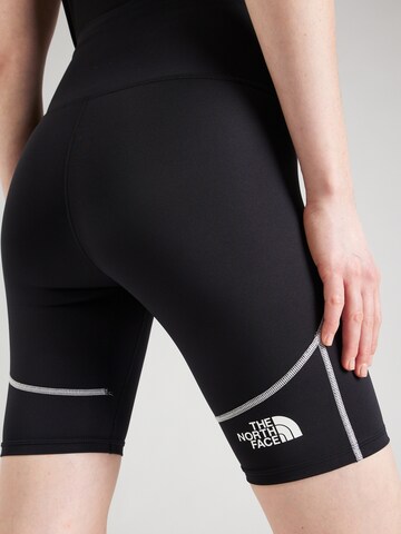 THE NORTH FACE Skinny Outdoorbroek 'HAKUUN' in Zwart