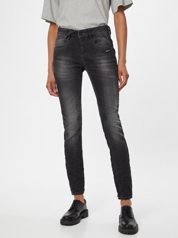 Gang Skinny Jeans 'Nele' in Schwarz: predná strana