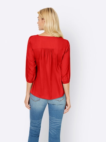Camicia da donna di heine in rosso