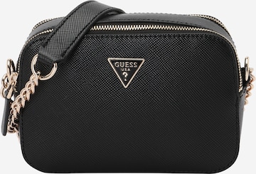 GUESS Olkalaukku 'NOELLE II CROSSBODY CAMERA' värissä musta: etupuoli