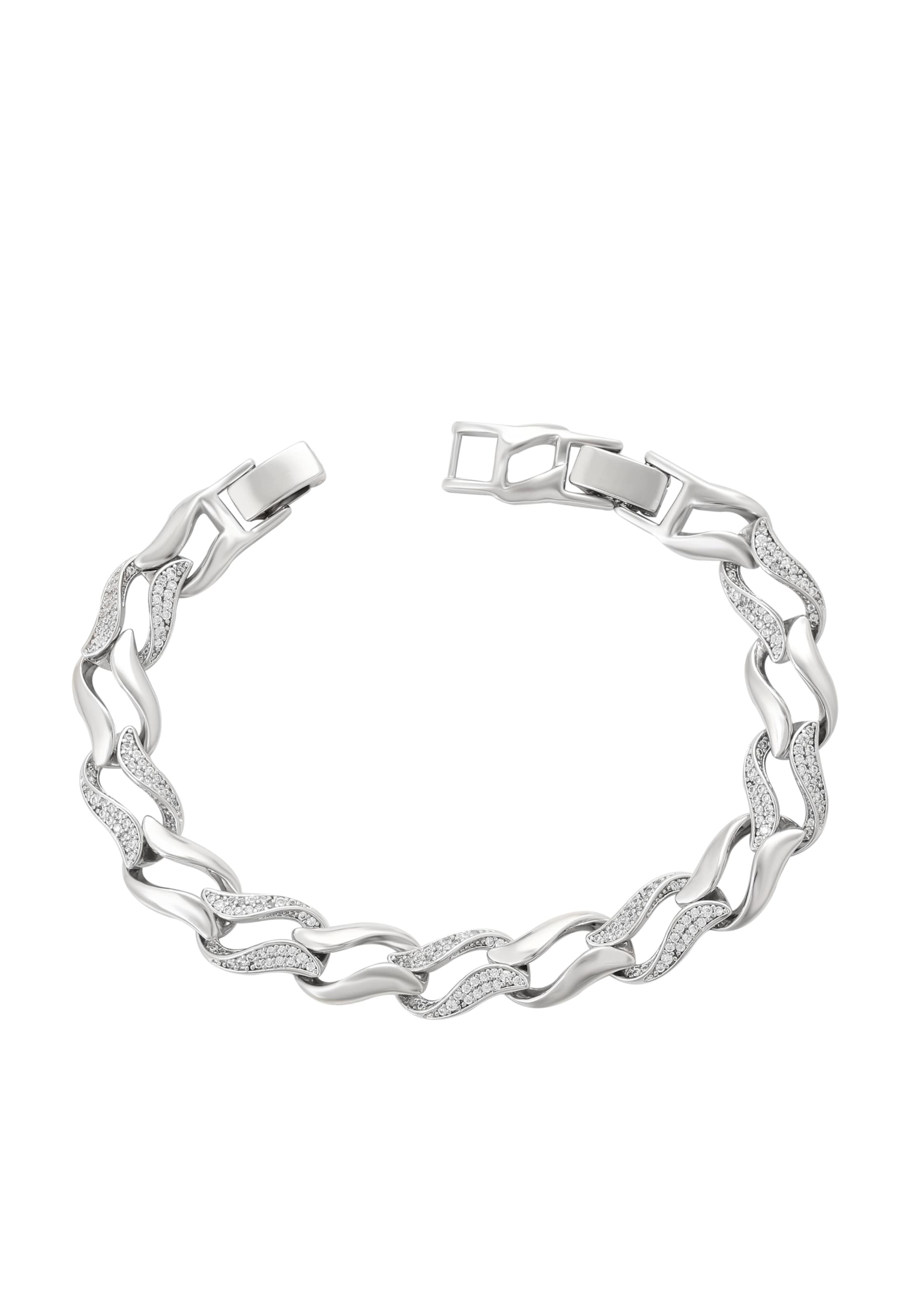 Bracelet faina en argent : devant