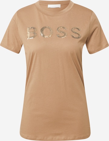 BOSS Casual Shirt in Beige: front