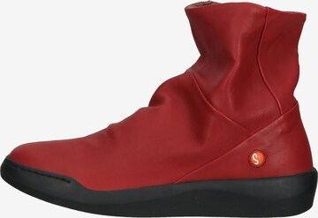 Softinos Ankle Boots in Red