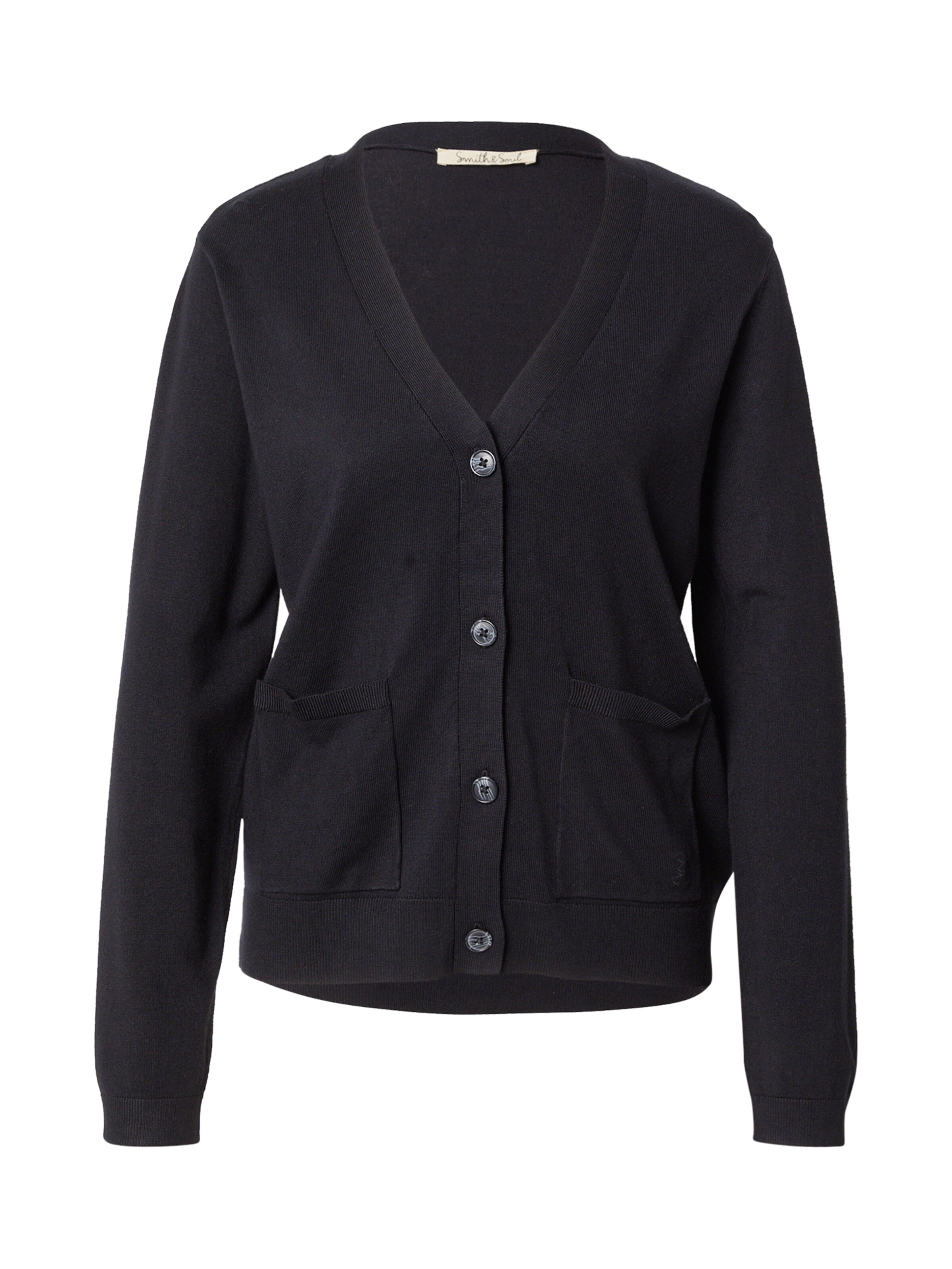 Giacchetta di Smith&Soul in nero: frontale