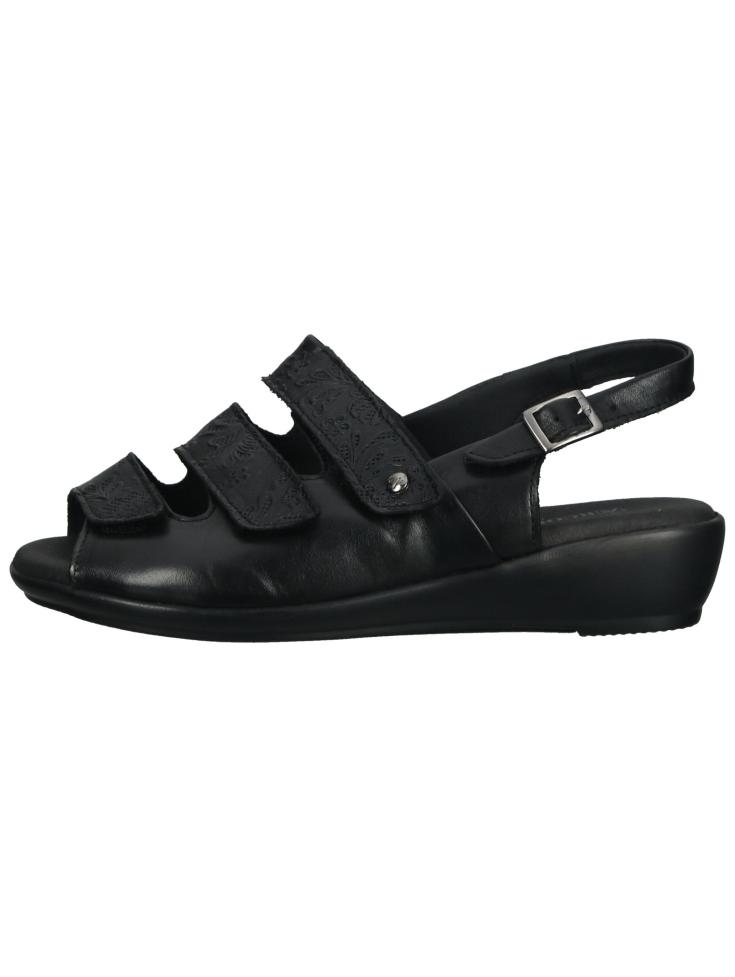 Arcopedico Sandalen met riem in Zwart