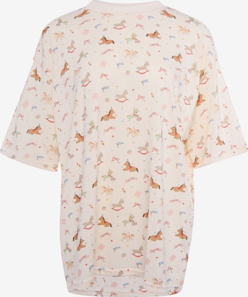MYMO - Camiseta en beige: frente