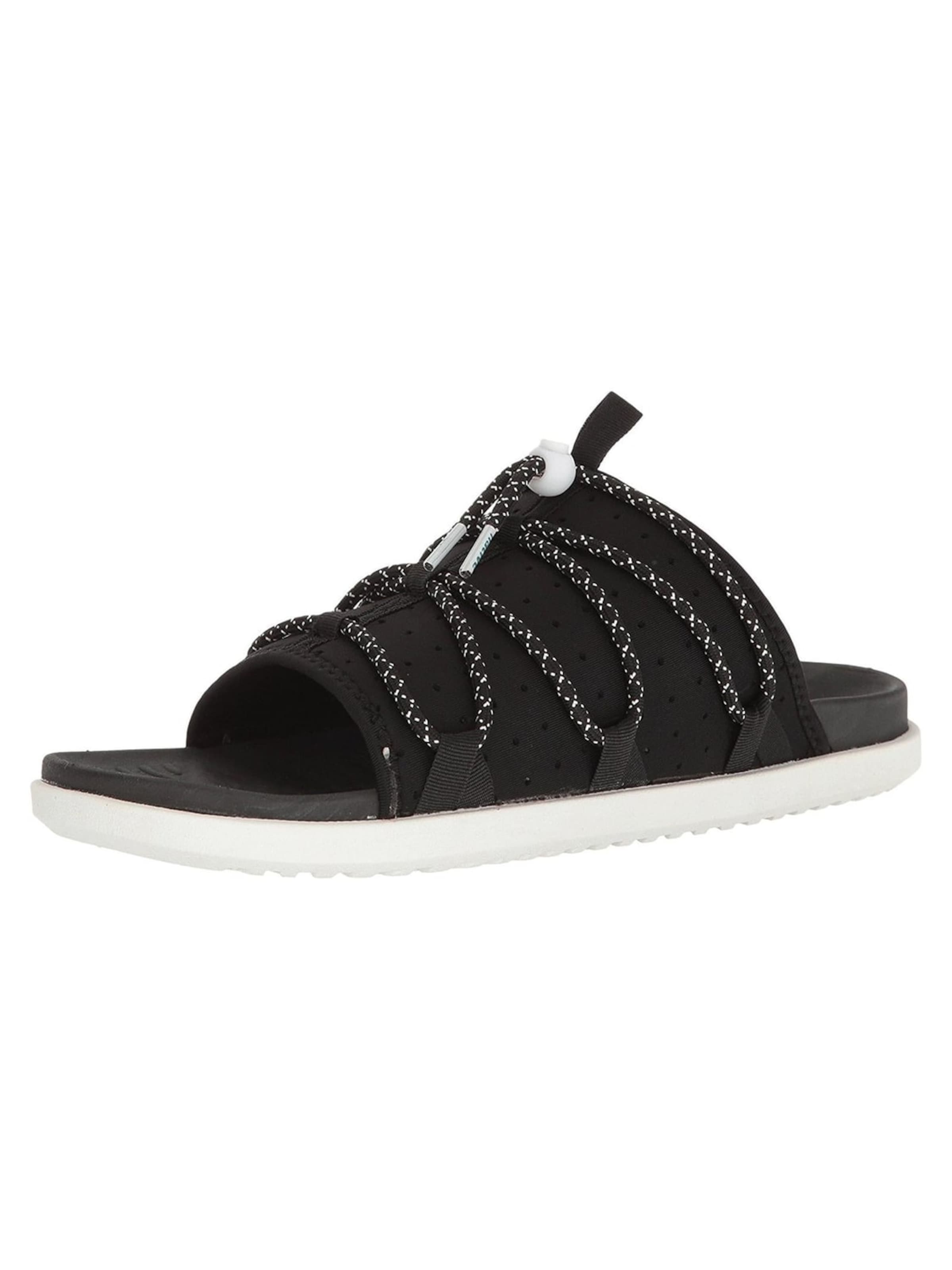 NATIVE Pantoletter 'PALMER' i sort: forside