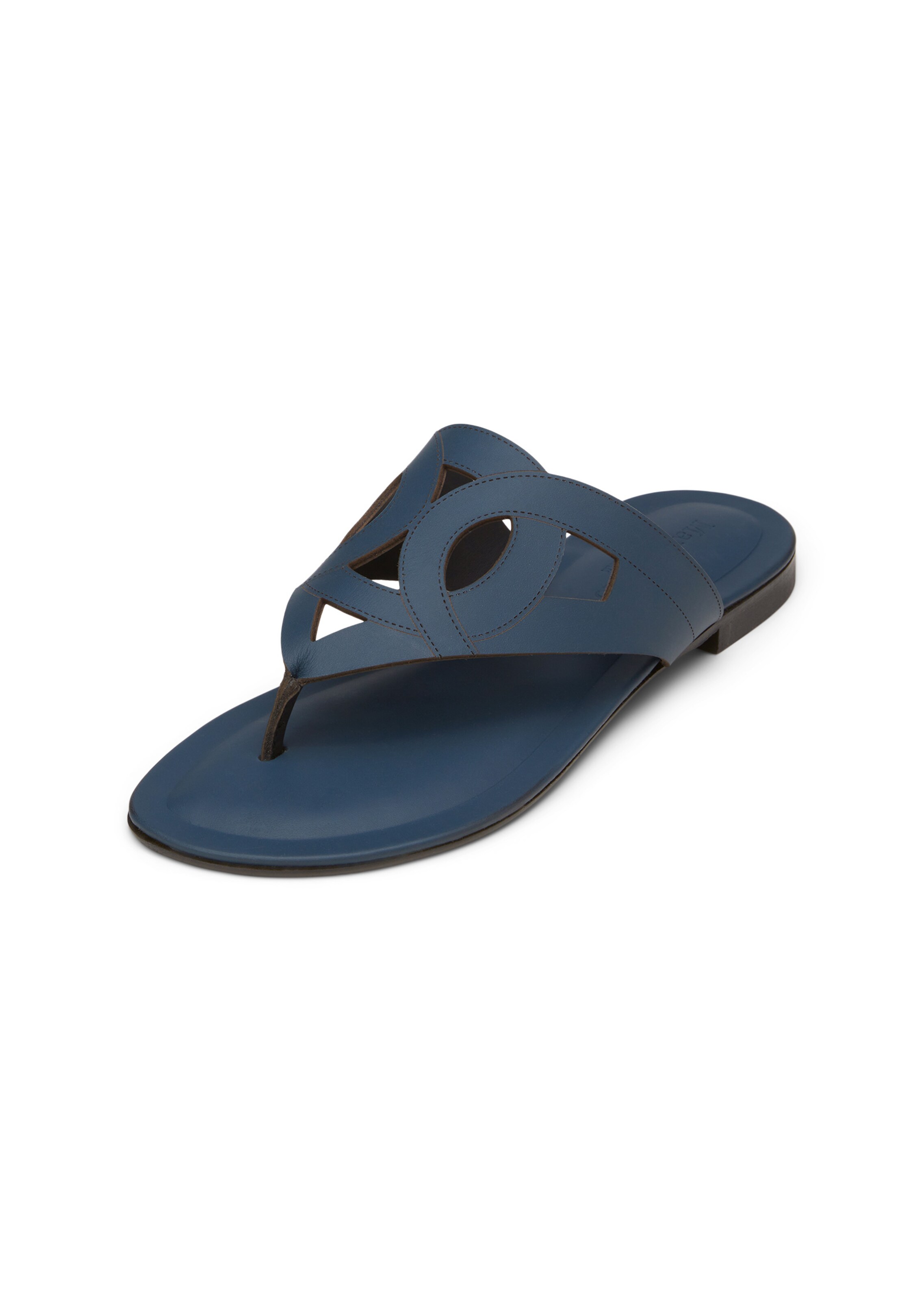 Marc O'Polo T-bar sandals in Blue: front