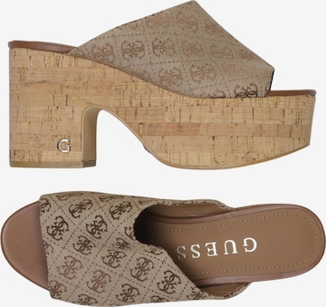 GUESS Sandalen 38 in Beige: Vorderseite