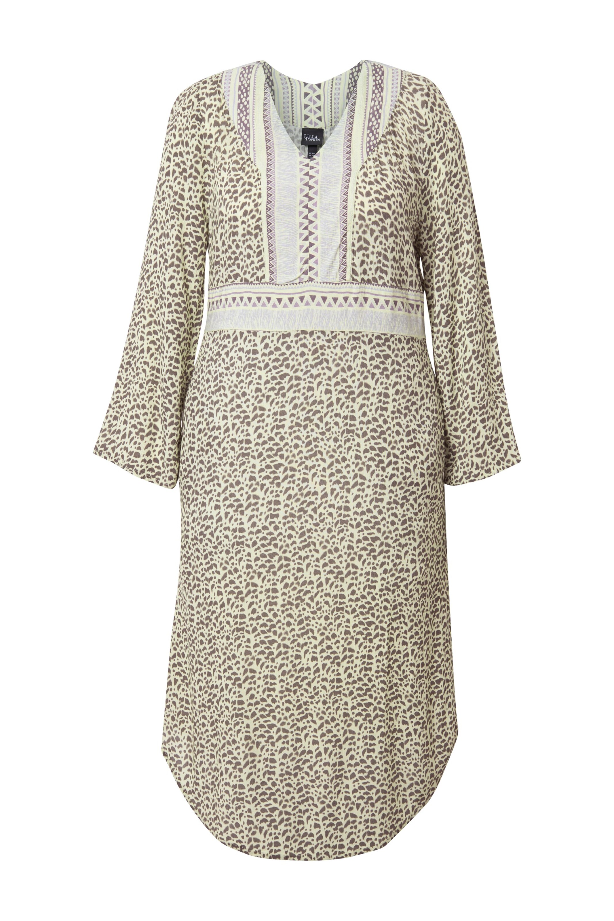 Ulla Popken Jurk in Gemengde kleuren: voorkant