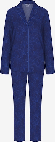 Pyjama ' Boyfriend Fit ' TRIUMPH en bleu : devant