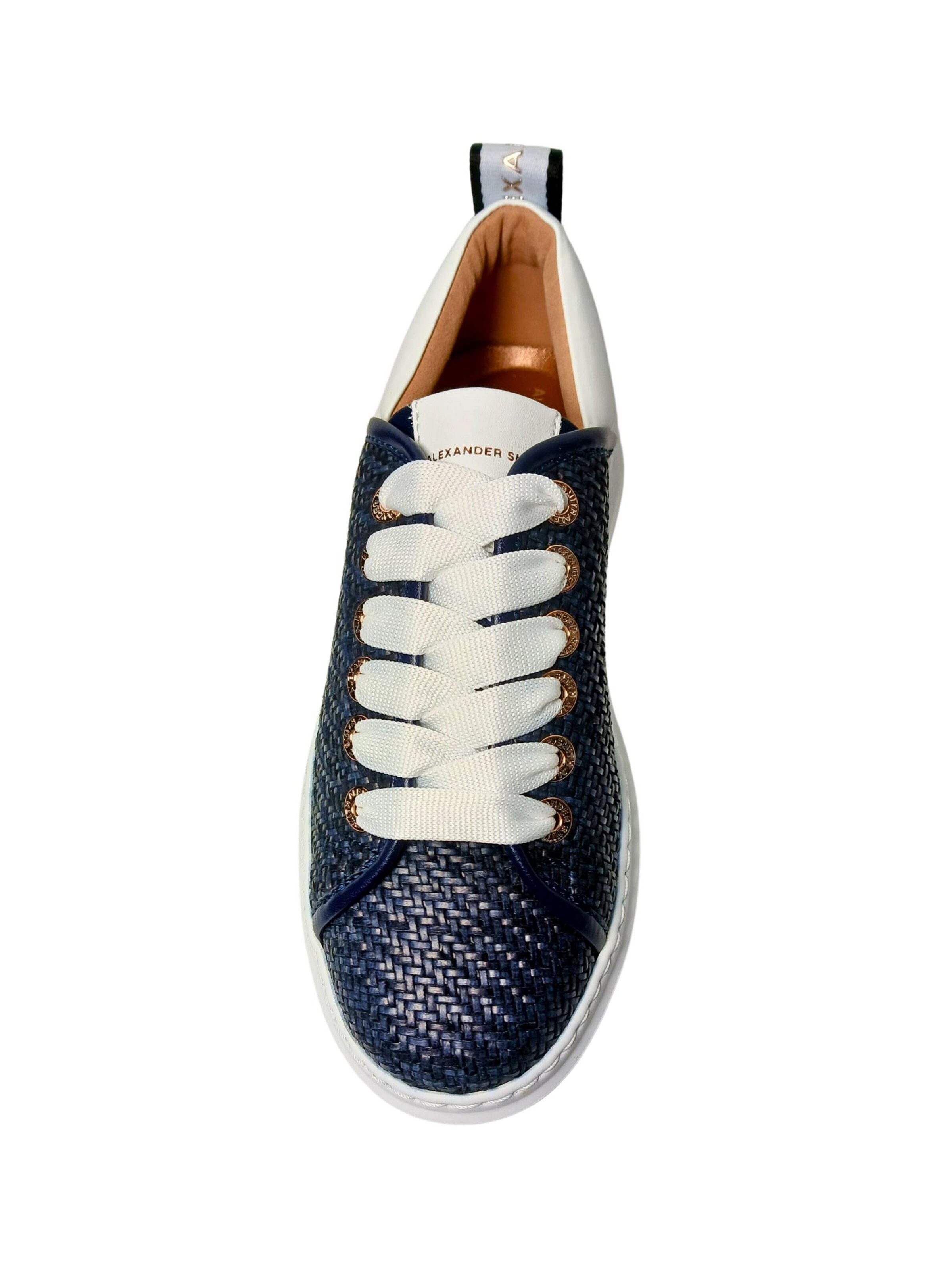 Chaussure à lacets Alexander Smith en bleu