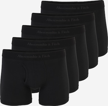 juoda Abercrombie & Fitch Boxer trumpikės: priekis