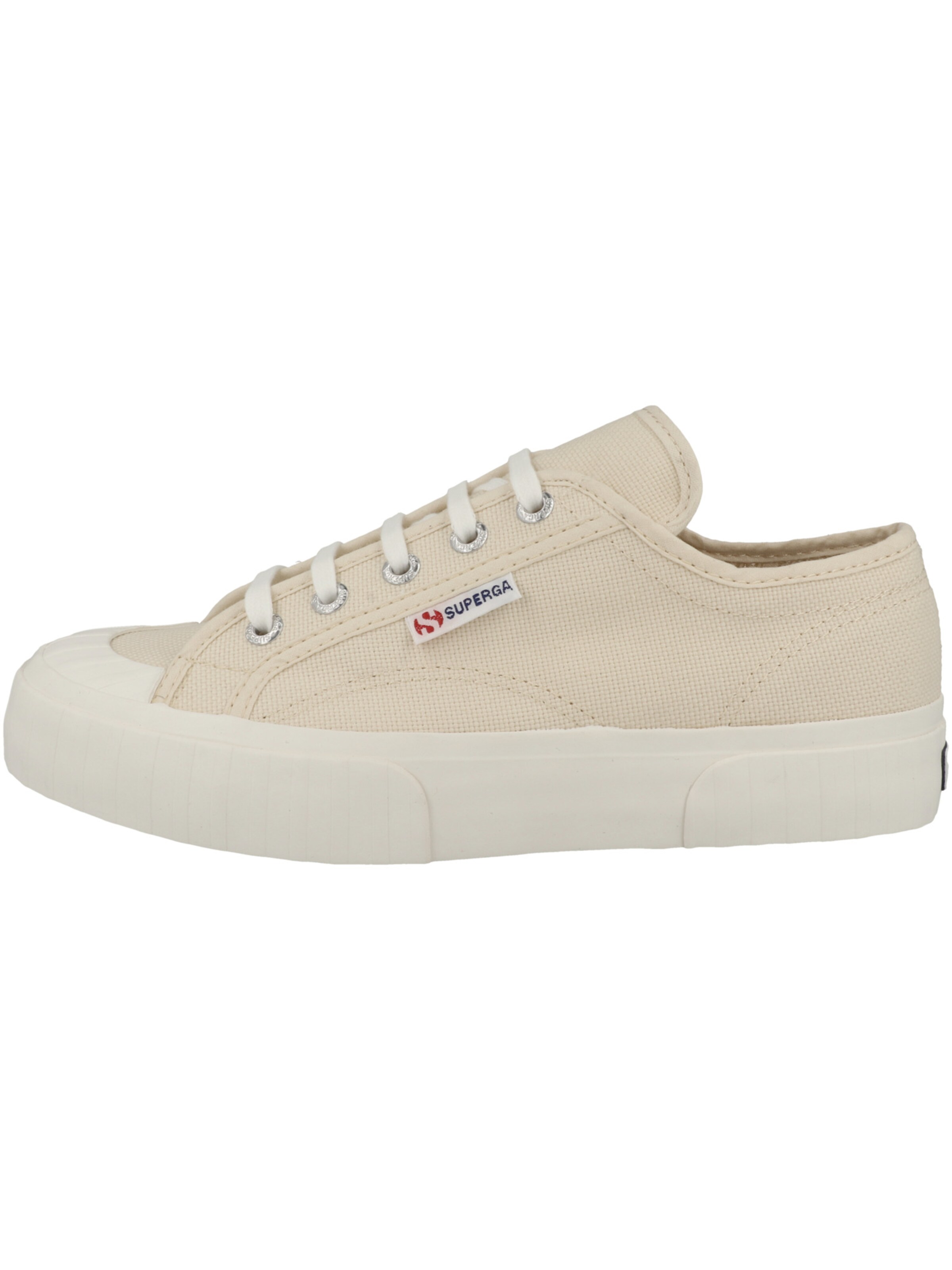 SUPERGA Platform trainers in Beige