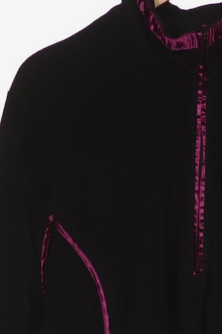 Ulla Popken Sweatshirt & Zip-Up Hoodie in 5XL in Black