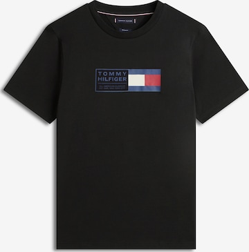 T-Shirt 'BRAND LOVE' TOMMY HILFIGER en noir : devant