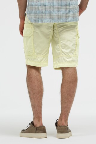 CAMP DAVID Regular Cargo Pants in Yellow