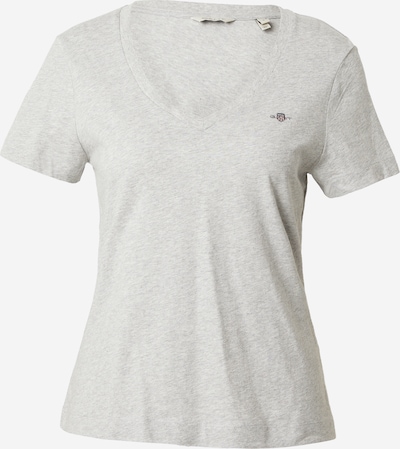GANT T-shirt en gris chiné, Vue avec produit