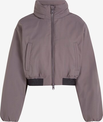 Calvin Klein Sport Sportjacke in Grau: predná strana