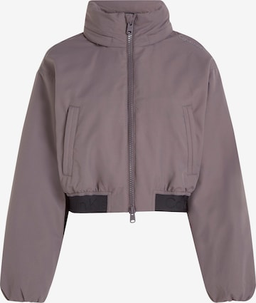 Calvin Klein Sport Athletic Jacket in Grey: front