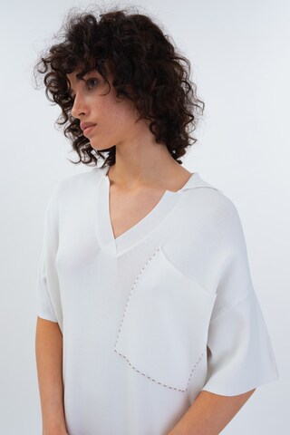 Robe Aligne en blanc