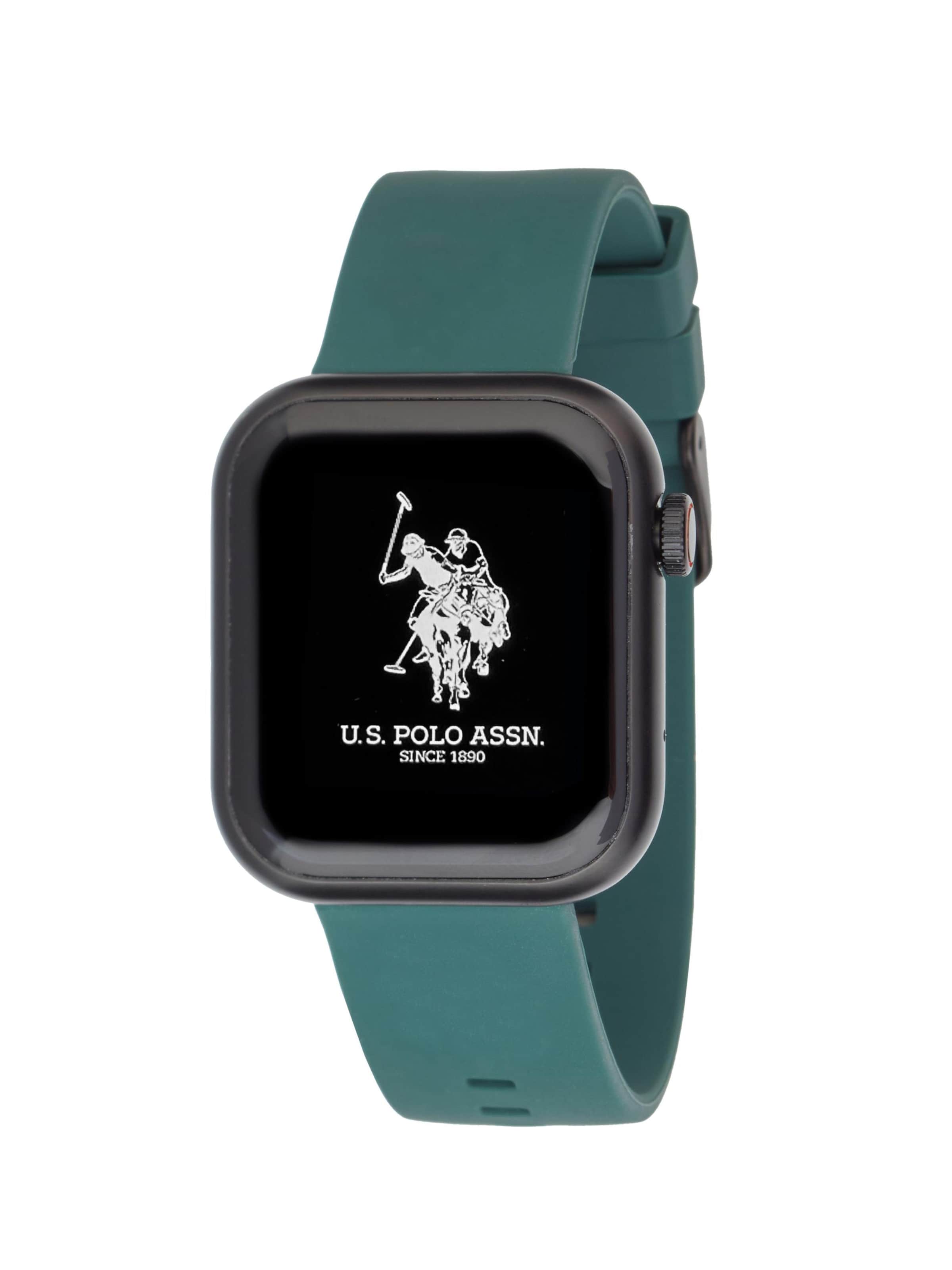 U.S. POLO ASSN. - Reloj digital 'Smart Watch' en verde: frente