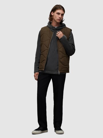 AllSaints Weste in Braun